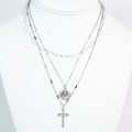 Faithful Love Silver Necklace