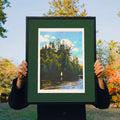 FALCON LAKE - CHARLOTTE LE BON, 2022, 29,7 x 42 cm  — by Clément Thoby