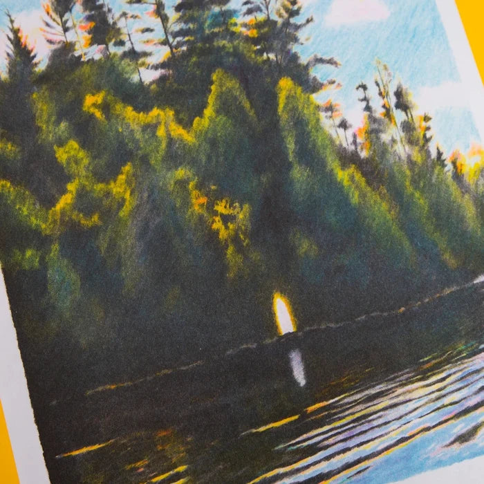 FALCON LAKE - CHARLOTTE LE BON, 2022, 29,7 x 42 cm  — by Clément Thoby