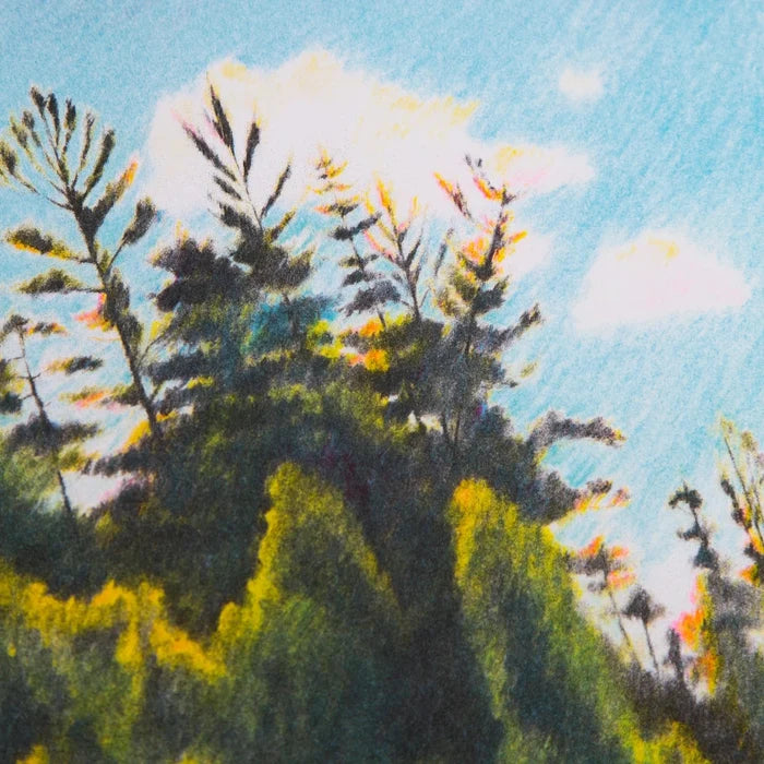 FALCON LAKE - CHARLOTTE LE BON, 2022, 29,7 x 42 cm  — by Clément Thoby