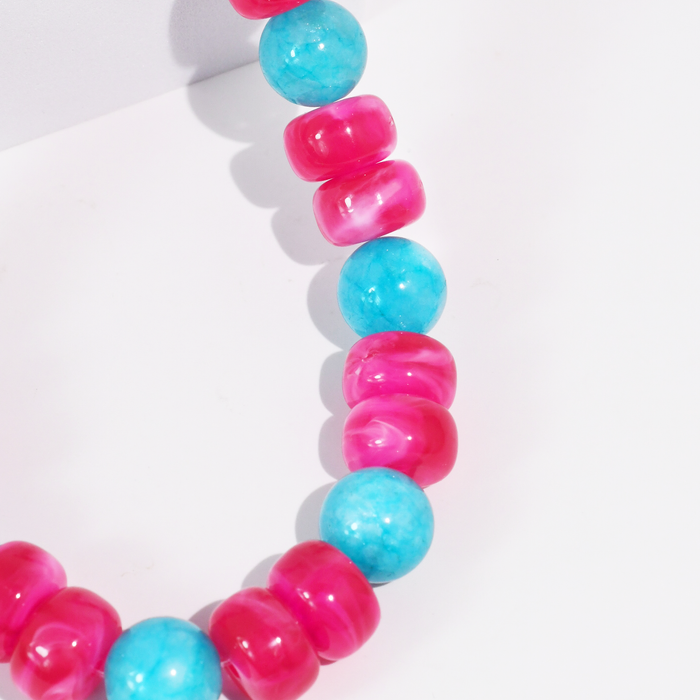 Fiesta Pop Beaded Necklace