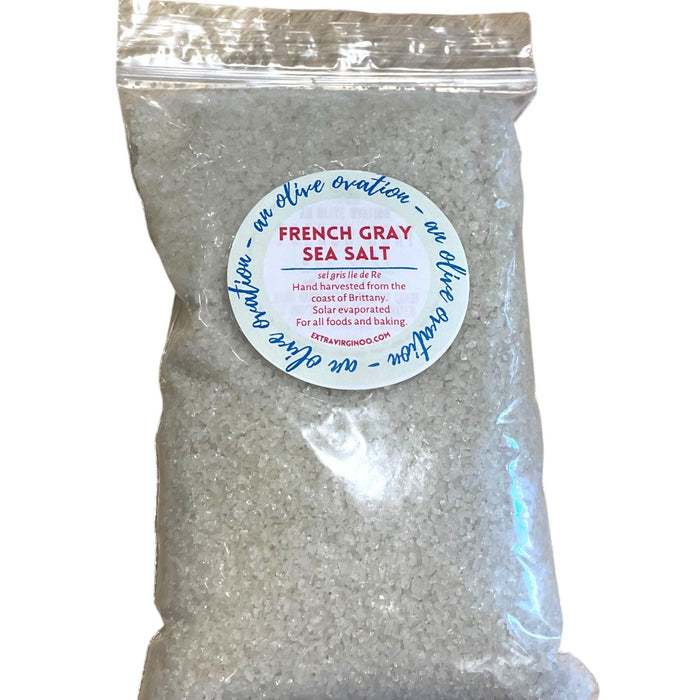 French Gray Salt Bag - Olive Ovation