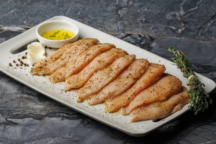Garlic Pepper Marinated Boneless Skinless Chicken Breasts