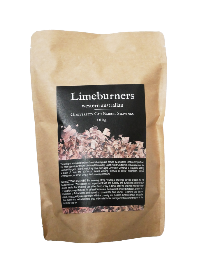 Giniversity Barrel Shavings - 100gr