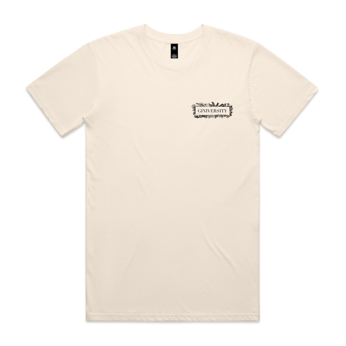 Giniversity Short Sleeve Tshirt (Ecru)