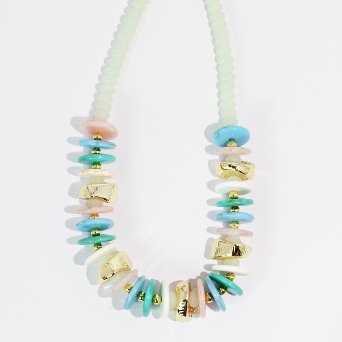 Glow Greens Necklace