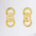 Gold Trio Hoops