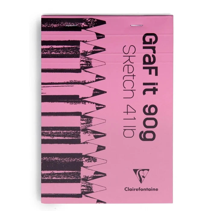 GRAF IT 90G A5 - Dotted Grid Drawing Pad (Multiple colors) — by Clairefontaine