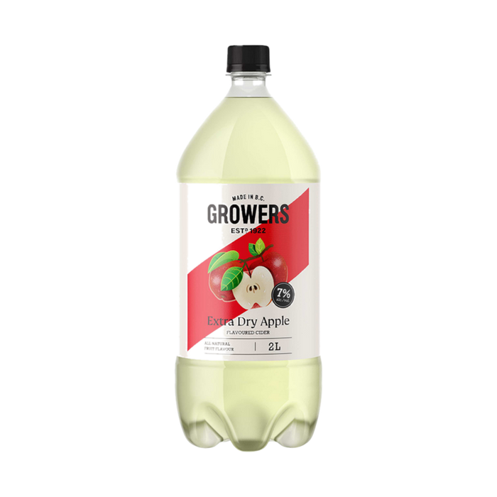 Growers Extra Dry Apple 2L — Cider