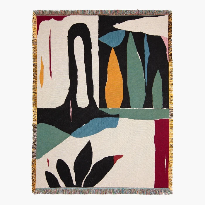 GUARENA THROW, Woven Blanket — by Slowdown Studio & Thomas Gaudinet