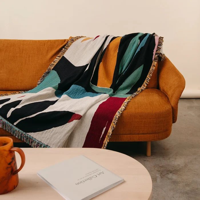 GUARENA THROW, Woven Blanket — by Slowdown Studio & Thomas Gaudinet