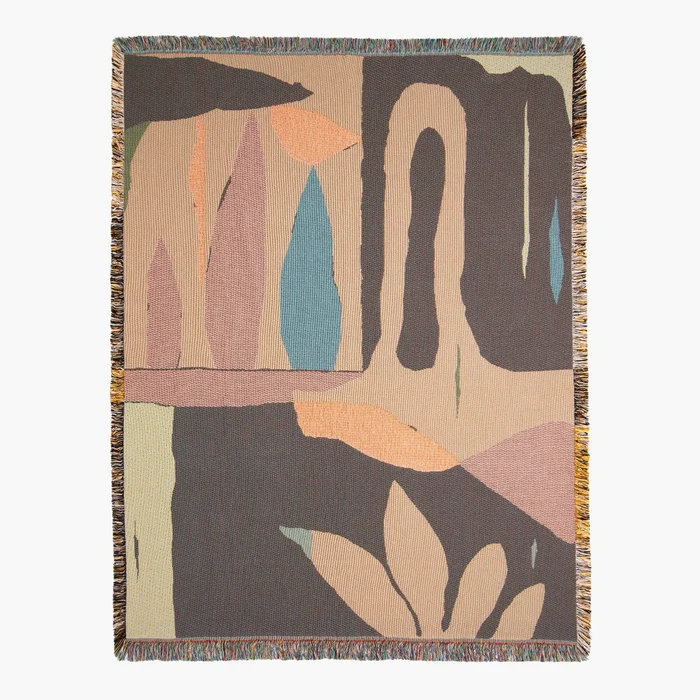 GUARENA THROW, Woven Blanket — by Slowdown Studio & Thomas Gaudinet
