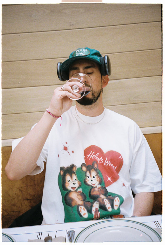 Guava x Helen's "Sweetheart Bears" Airbrush Tee