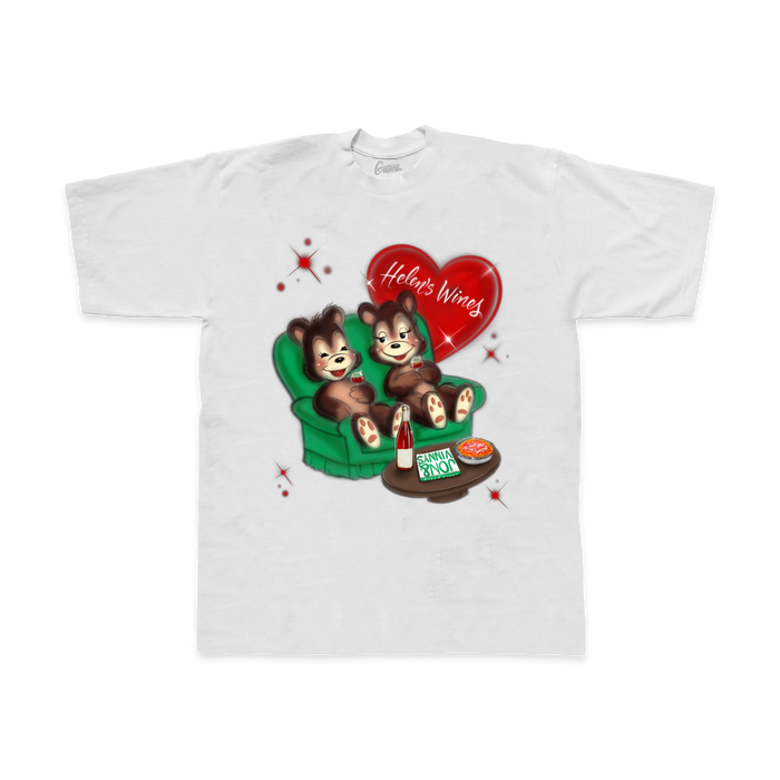 Guava x Helen's "Sweetheart Bears" Airbrush Tee