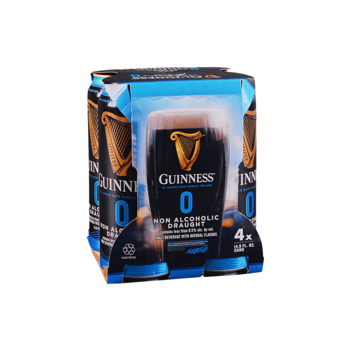 Guinness 0% 4pk — NA Beer
