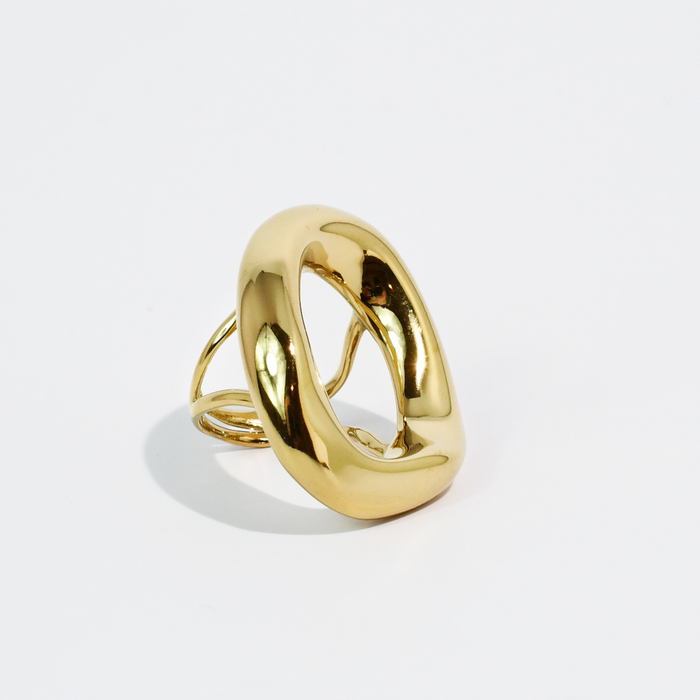 Halo Gold Ring