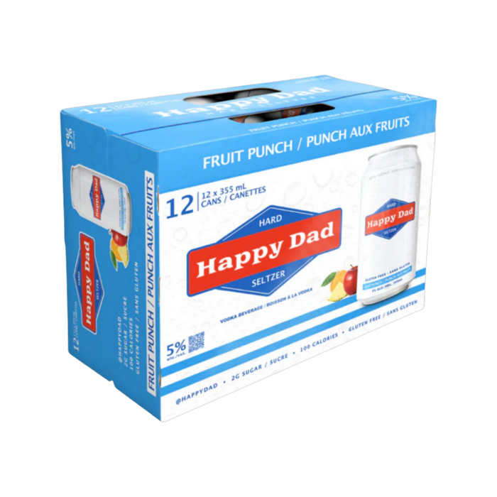 Happy Dad Fruit Punch 12pk — Cooler