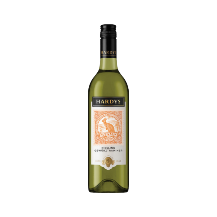 Riesling Gewurztraminer Hardys Stamp — White Wine