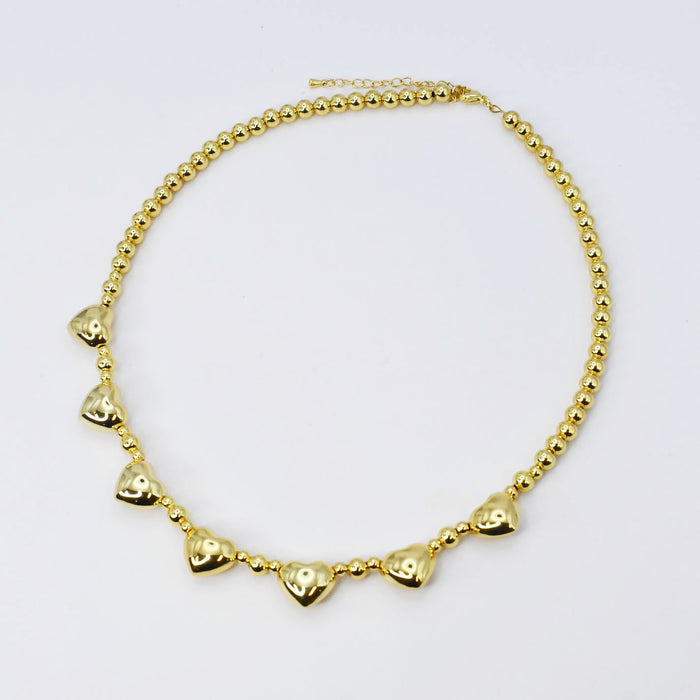 dainty gold necklace, layered design, boutique wholesale, womens accessories, statement piece, trendy style, waterproof, hypoallergenic, tarnish free