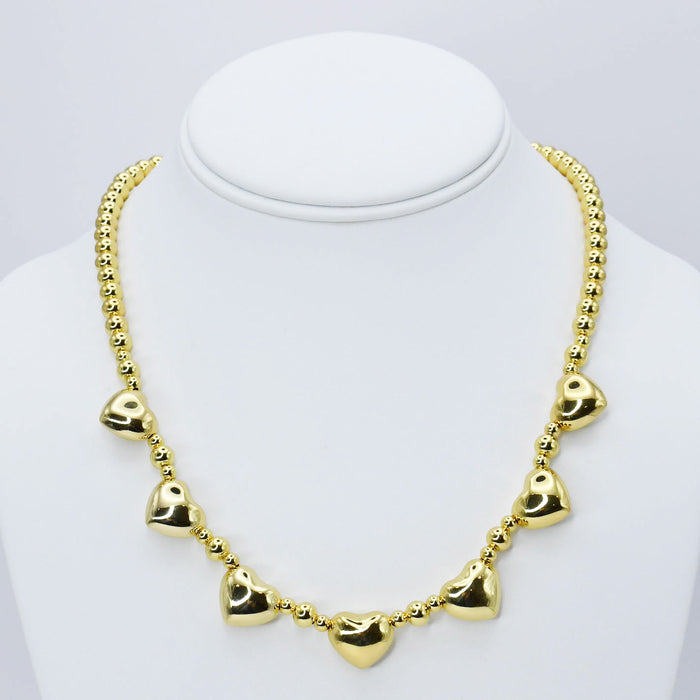 dainty gold necklace, layered design, boutique wholesale, womens accessories, statement piece, trendy style, waterproof, hypoallergenic, tarnish free