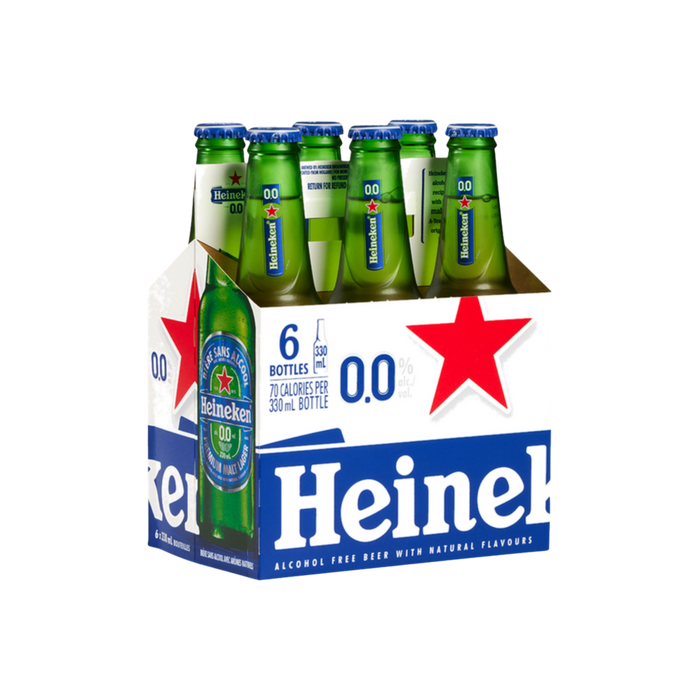 Heineken 0.0% Bottle — NA Beer