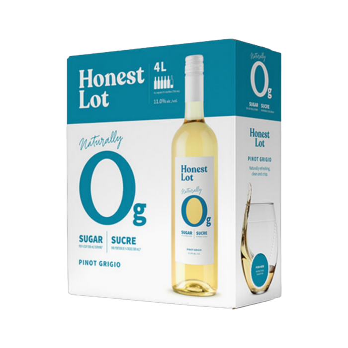 Honest Lot Pinot Grigio 4L — White Wine