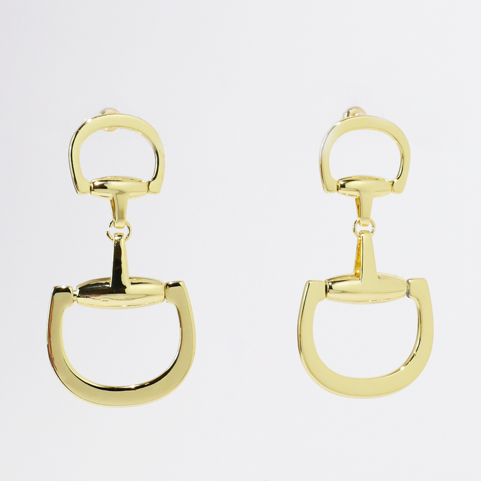 Horsebit Earrings