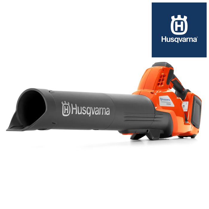 Husqvarna 230ib leaf blower on a white background with the brand logo displayed.
