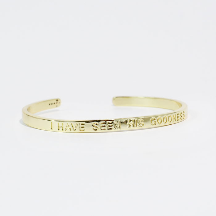 I Have Seen His Goodness Bangle