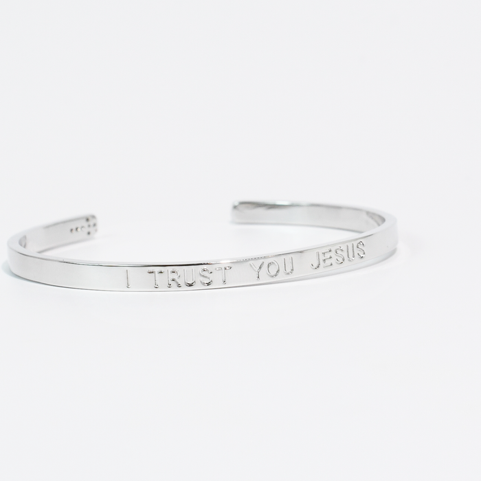 I Trust You Jesus Bangle