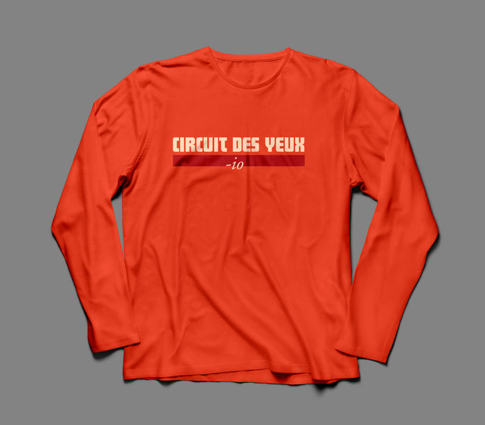-io Orange Long Sleeve T-Shirt