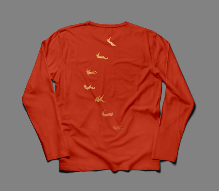 -io Orange Long Sleeve T-Shirt