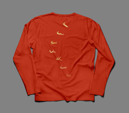 -io Orange Long Sleeve T-Shirt