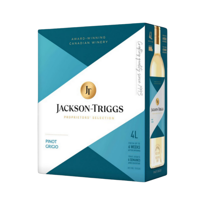 Jackson Triggs Pinot Grigio 4L — White Wine