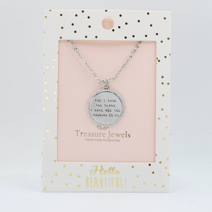 Jeremiah 29:11 Silver Necklace