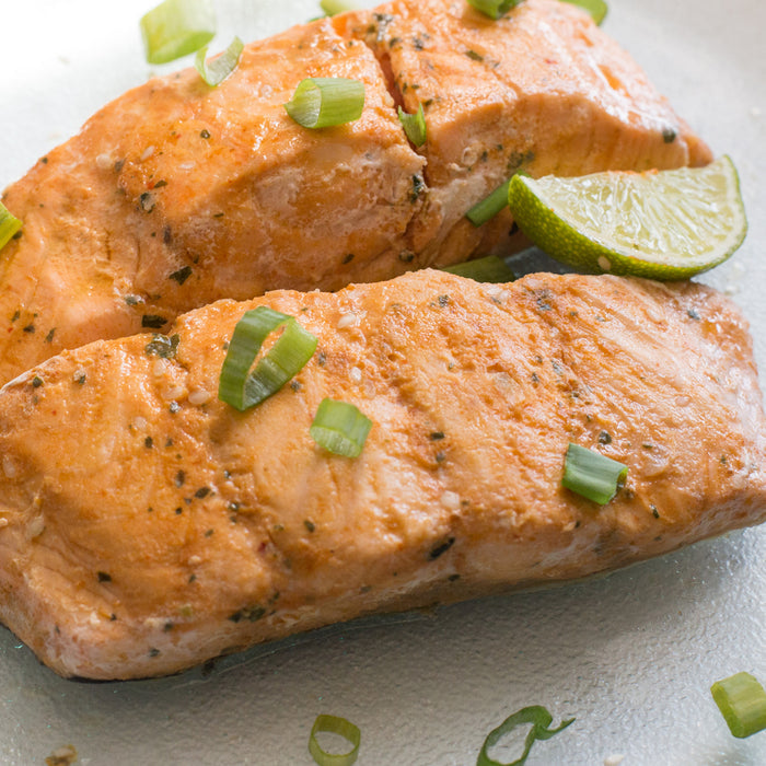 Korean BBQ Salmon Portions