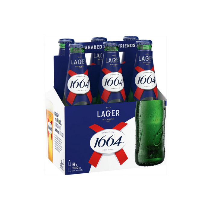 Kronenbourg 1664 6pk Bottle — Import Beer