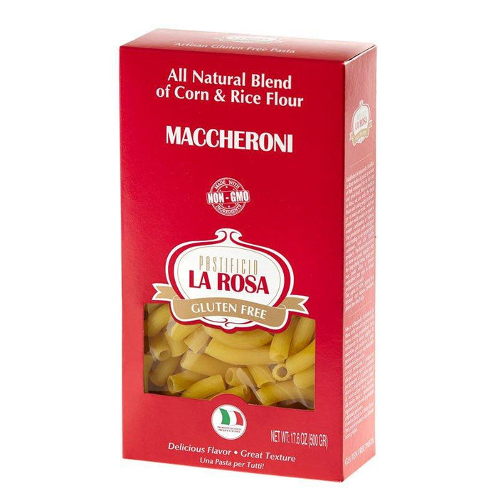 La Rosa Gluten Free Maccheroni 8.8oz - Olive Ovation