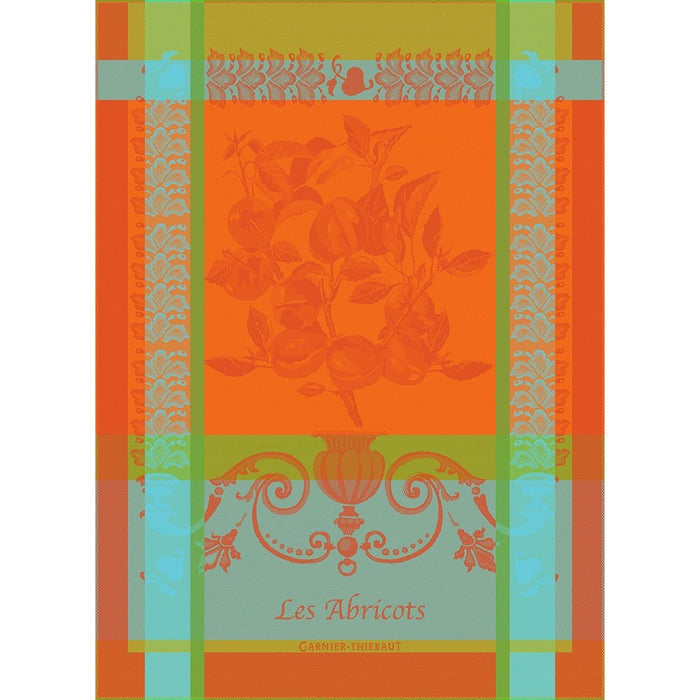 Les Abricots Orange Kitchen Towel - Olive Ovation