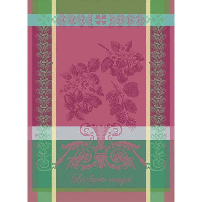 Les Fruits Rouges Framboise Kitchen Towel - Olive Ovation
