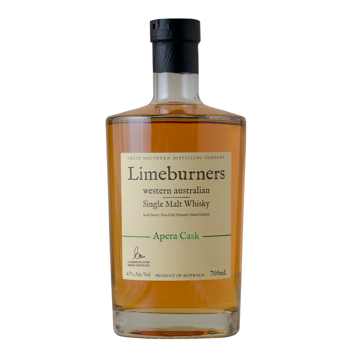 Limeburners Single Malt Whisky Apera Cask 43% (formerly known as Sherry Cask)
