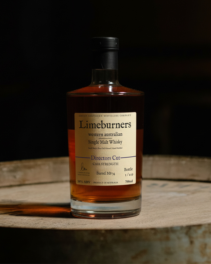 Limeburners Single Malt Whisky Directors Cut - Muscat 58% ABV (M874)