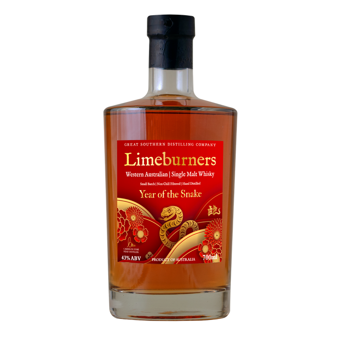 Limeburners Single Malt Whisky Tawny Cask Year of the Snake - 700ml
