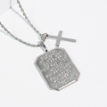 Luke 1:45 Silver Necklace