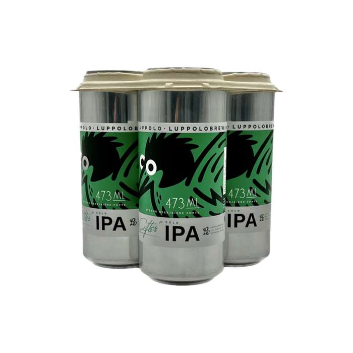 Luppolo Brewing Heron After Cold IPA 4pk — Craft Beer