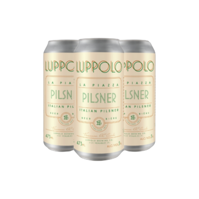 Luppolo Brewing La Piazza Pilsner — Craft Beer