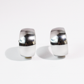 Luxe Dome Silver Waterproof Earring