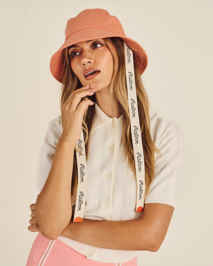 Malbon Womens Dena Bucket Hat