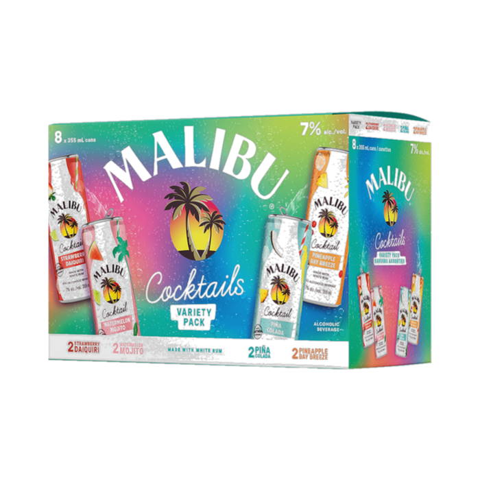 Malibu Mixer Pack Can — Cooler