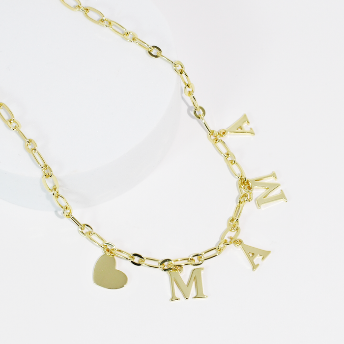 Mama Charm Gold Necklace